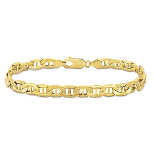 Julianna B 10K Yellow Gold Mariner Link Bracelet
