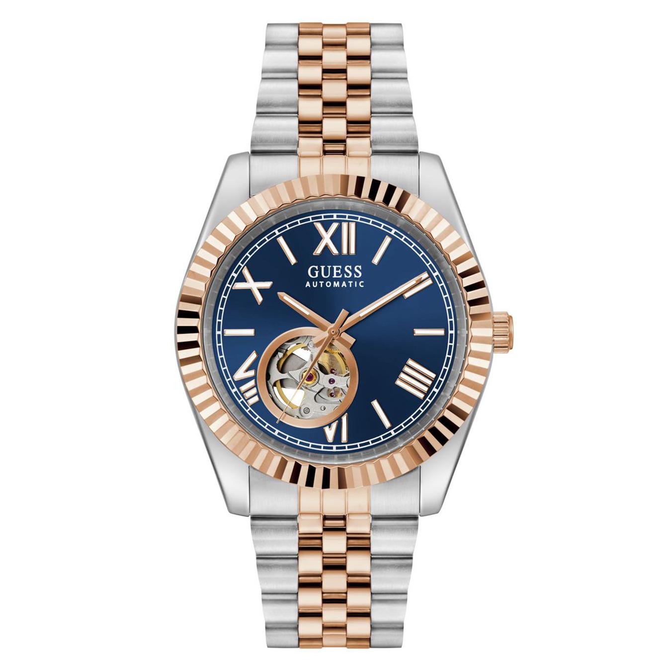Guess Men'S 2-Tone Automatic Watch