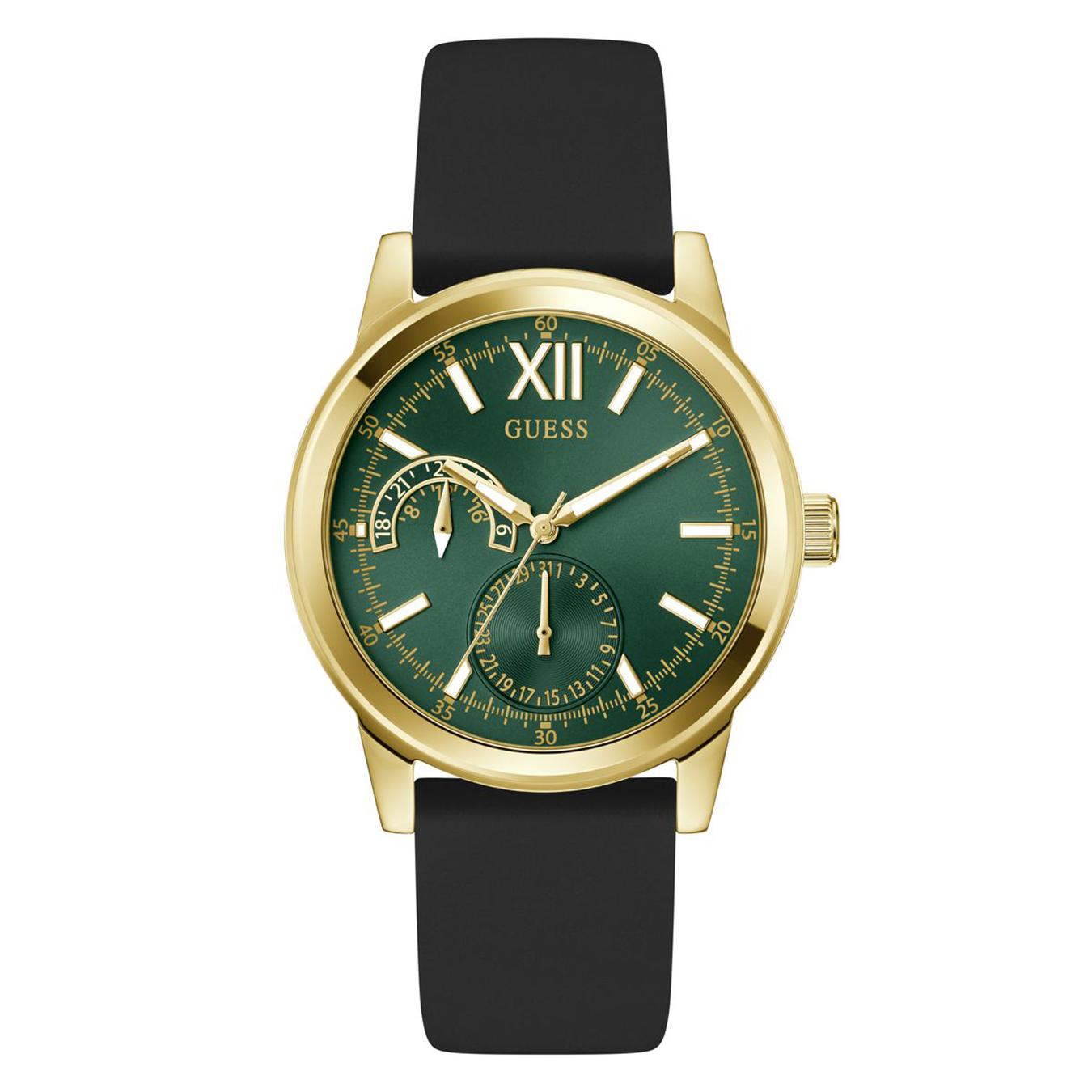 Guess Mens Black/Gunmetal/Grey Emerson Watch