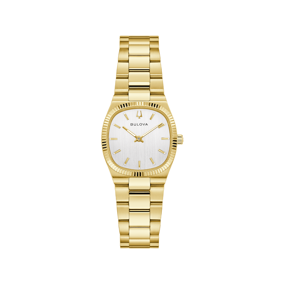 Bulova Women'S Super Seville Silver-White Dial Watch