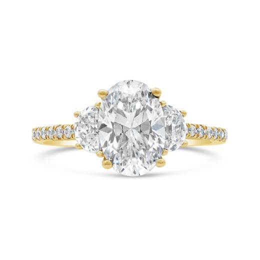 Contemporary Jenny Peckham Bridal Ring set Jenny Packham Lab Grown Diamond Engagement Ring Collection  main image 4